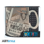 One Piece - Wanted Ace Tasse mit Box