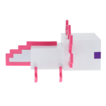 Minecraft - Axolotl Lampe