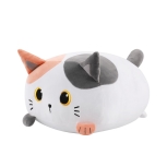 Cushion, Mochi Katze XXL Plüsch dreifärbig 70cm