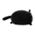 Cushion, Mochi Katze Plüsch schwarz 35cm