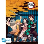 Demon Slayer - Gruppe & Duo Chibi Poster Set