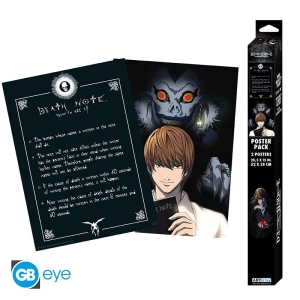 Death Note - Light & Death Note Poster Set