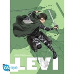 Attack on Titan - Levi & Mikasa Chibi Poster Set