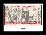 One Piece - Strohhutbande gerahmtes Bild