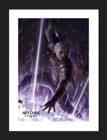 The Witcher 3, Wild Hunt - Geralt gerahmtes Bild