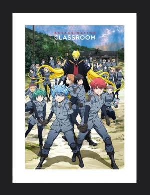 Assassination Classroom - Klasse 3-E gerahmtes Bild