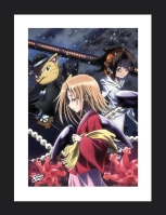 Shaman King - Osorezan gerahmtes Bild