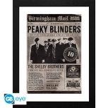 Peaky Blinders - 10tes Jubiläum Artikel gerahmtes Bild