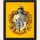 Harry Potter - Hufflepuff Emblem gerahmtes 3D Bild