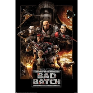 Star Wars, The Bad Batch - Montage Maxi Poster