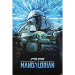 The Mandalorian - Lichtgeschwindigkeit Maxi Poster