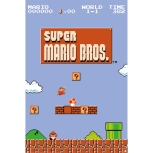 Super Mario Bros - Welt 1-1 Maxi Poster