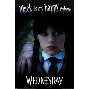 Wednesday - Schwarz ist meine fröhlichste Farbe Maxi Poster
