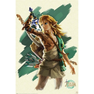 Zelda, Tears of the Kingdom - Link entfesselt Maxi Poster