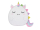 Cushion, Mochi Einhorn vertikal Plüsch