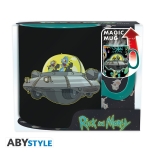 Rick & Morty - Raumschiff thermoeffekt Tasse