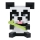 Minecraft - Panda Lampe