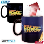 Zurück in die Zukunft - Zeitmaschine thermoeffekt Tasse