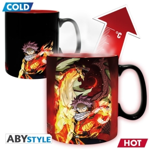 Fairy Tail - Natsu & Lucy thermoeffekt Tasse