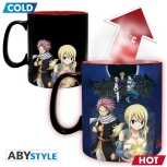 Fairy Tail - Natsu & Lucy thermoeffekt Tasse