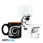 Naruto - Trinkglas, Shotglas und Espresso Tasse Geschenkset