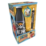 One Piece - Strohhutbande Totenkopf Emblem Geschenkset