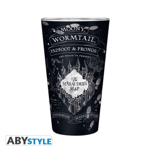 Harry Potter - Karte des Rumtreibers Glas
