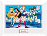 Sailor Moon - Gruppe gerahmtes Bild