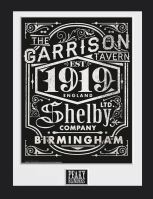 Peaky Blinders - Shelby Company gerahmtes Bild