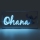 Lilo & Stitch - Ohana Neon Lampe