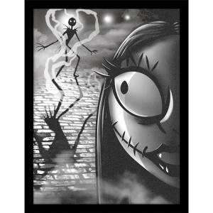 Nightmare before Christmas - Liebe ist ewig gerahmtes Bild