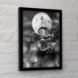Nightmare before Christmas - Oogie Boogie gerahmtes Bild