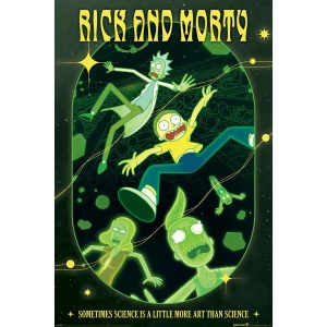 Rick & Morty - Rave Rickrival Maxi Poster