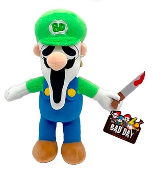 Super Mario Bros. - Luigi als Ghostface XL Plüsch 90cm