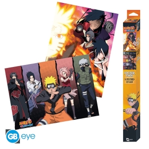 Naruto Shippuden - Gruppe Poster Set