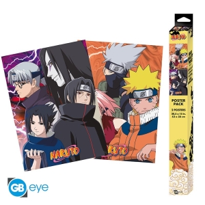 Naruto Shippuden - Konoha Ninjas & Deserteure Poster Set