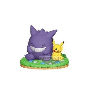 Pokemon - Pikachu und Gengar Figur