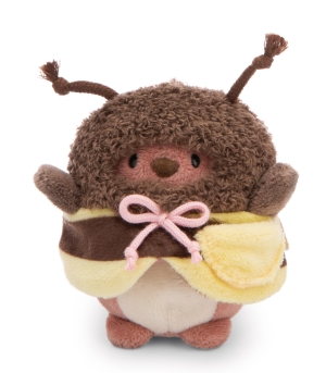 Nici, Nomo Bär mit Pommes und Bienenkostüm in Geschenkbox 10cm