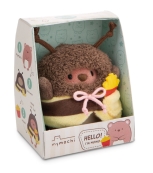 Nici, Nomo Bär mit Pommes und Bienenkostüm in Geschenkbox 10cm
