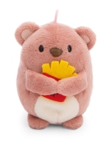 Nici, Nomo Bär mit Pommes und Bienenkostüm in Geschenkbox 10cm