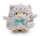 Nici, Waddle Pinguin mit Ende und Katzenkostüm Geschenkbox 10cm