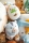 Nici, Waddle Pinguin mit Ende und Katzenkostüm Geschenkbox 10cm