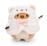 Nici, Hiro Hund mit Bubble Tea und Eisbärenkostüm in Geschenkbox 10cm