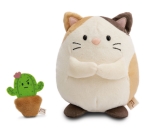 Nici, Angy Katze mit Kaktus Plüschtier in Geschenkbox 16cm
