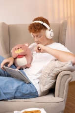 Nici, Nomo Bär mit Pommes Plüschtie 30cm