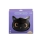 Cushion, Mochi Katze heizbar Plüsch schwarz