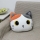 Cushion, Mochi Katze Kopf Plüsch 35cm dreifärbig