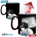 Death Note - Kira & L thermoeffekt Tasse