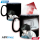 Death Note - Kira & L thermoeffekt Tasse