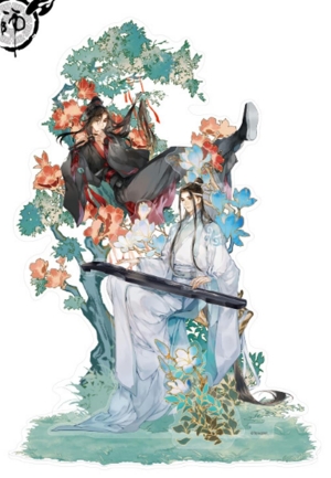 Grandmaster of Demonic Cultivation - Wei Wuxian & Lan Wangji Version: Liu Lu Wen Ge Acrylfigur